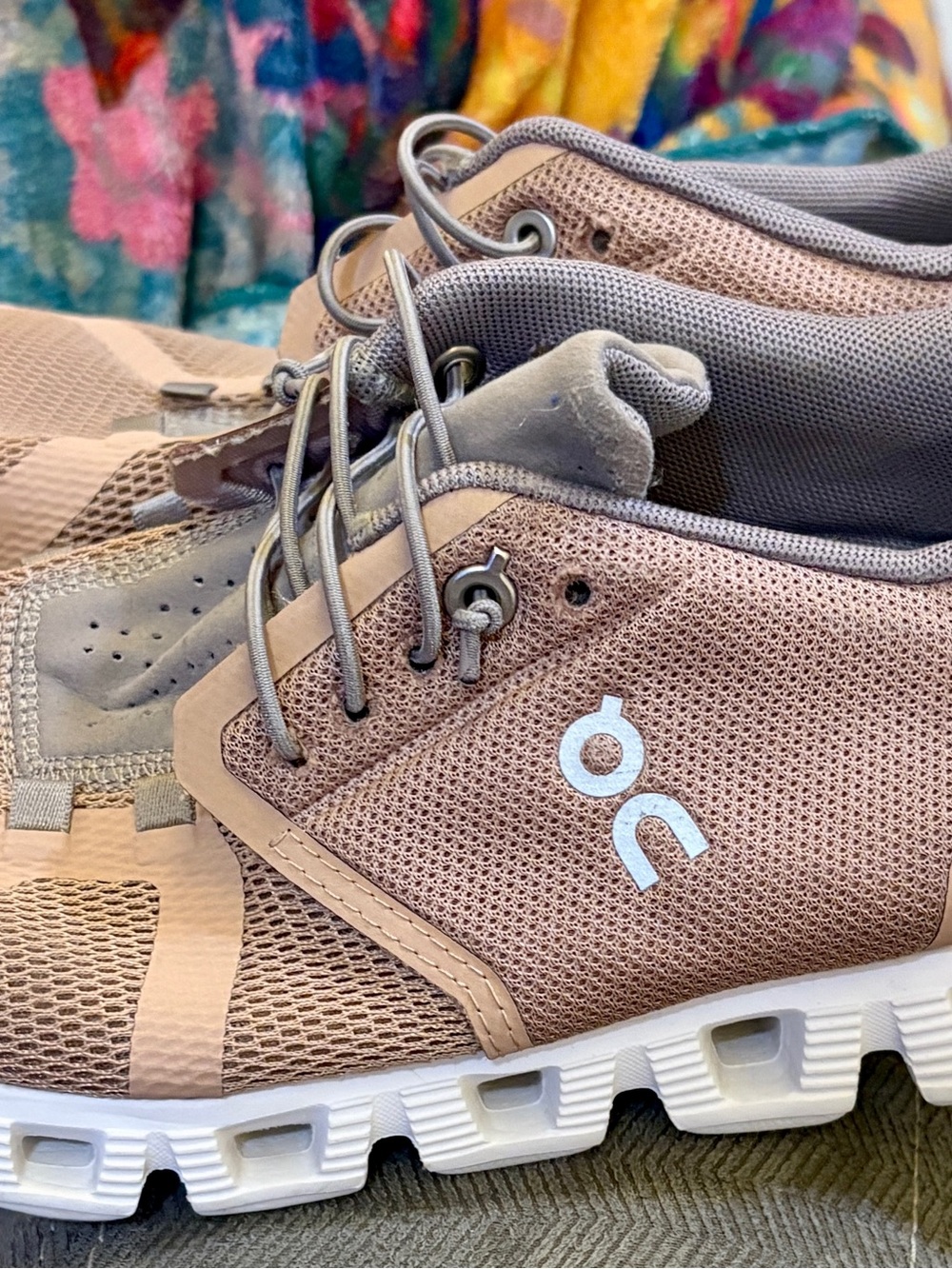 On Women’s Cloudrunning Athletic Shoes - Rose Tan - Picture 4 of 8